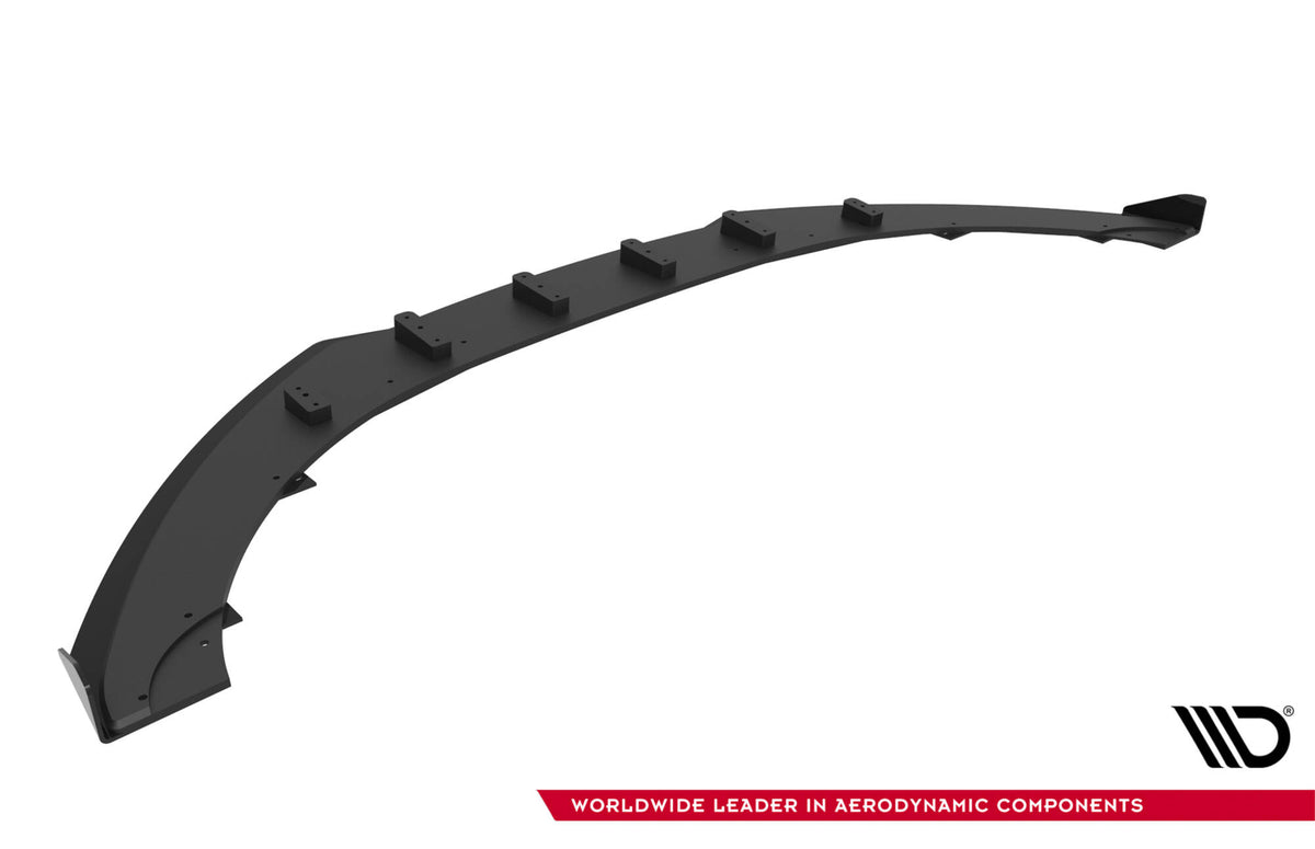 Street Pro Front Splitter + Flaps suitable for Audi TT S / TT S-Line 8J Facelift