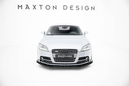 Street Pro Front Splitter + Flaps suitable for Audi TT S / TT S-Line 8J Facelift