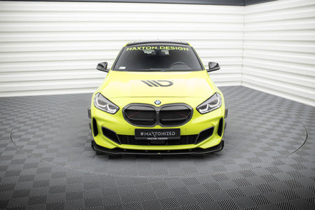 Street Pro Front Splitter + Flaps suitable for BMW 1 M-Pack / M135i / 128ti F40