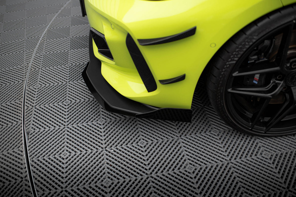 Street Pro Front Splitter + Flaps suitable for BMW 1 M-Pack / M135i / 128ti F40