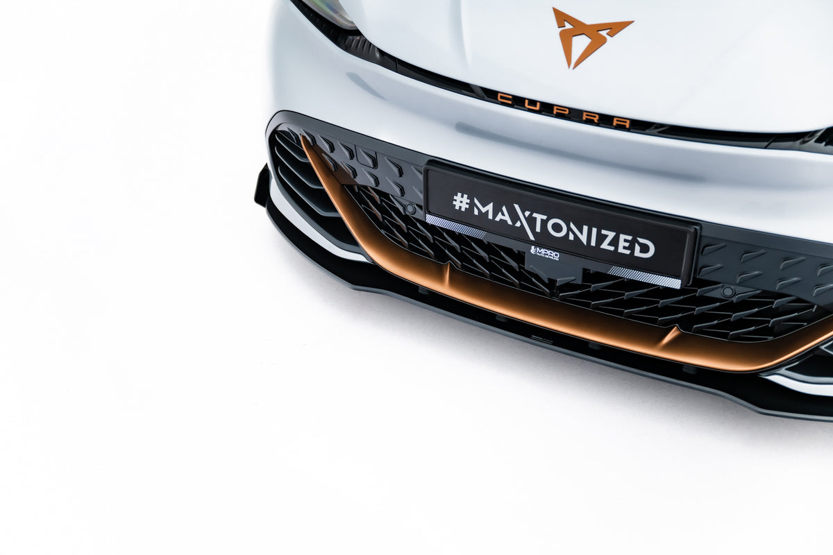 Street Pro Front Splitter + Flaps suitable for Cupra Born Mk1