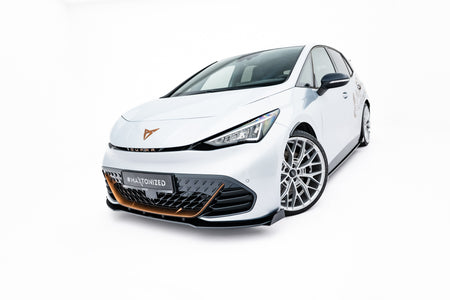 Street Pro Front Splitter + Flaps suitable for Cupra Born Mk1
