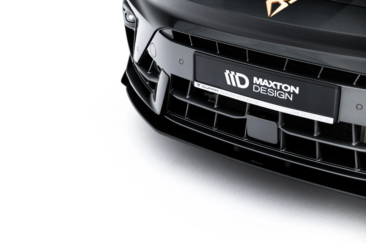 Street Pro Front Splitter + Flaps suitable for Cupra Leon Hatchback Mk1 Facelift