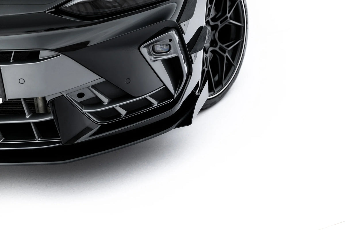 Street Pro Front Splitter + Flaps suitable for Cupra Leon Hatchback Mk1 Facelift