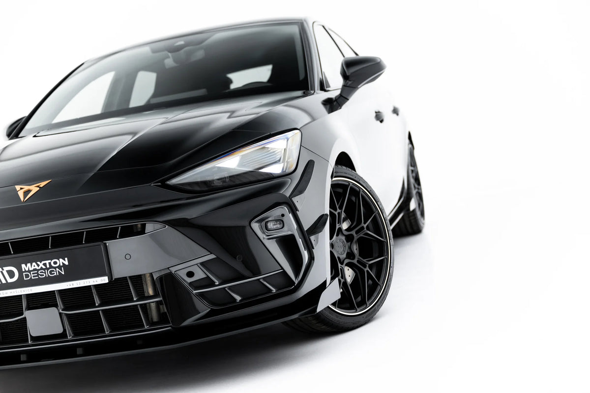 Street Pro Front Splitter + Flaps suitable for Cupra Leon Hatchback Mk1 Facelift