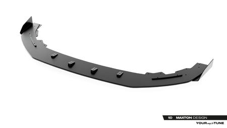 Street Pro Front Splitter + Flaps suitable for Cupra Leon Hatchback Mk1 Facelift