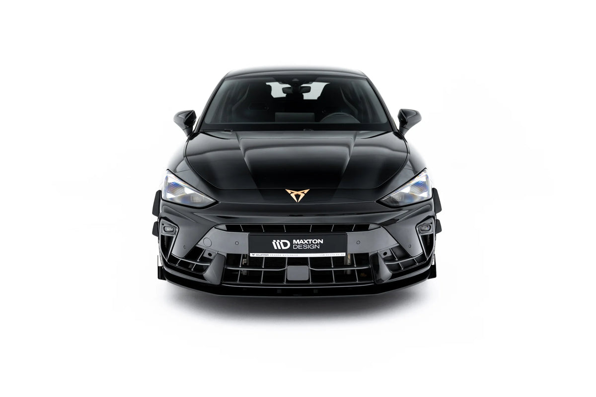 Street Pro Front Splitter + Flaps suitable for Cupra Leon Hatchback Mk1 Facelift