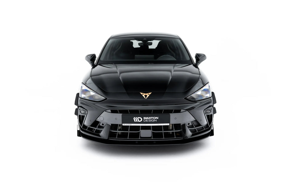 Street Pro Front Splitter + Flaps suitable for Cupra Leon Hatchback Mk1 Facelift