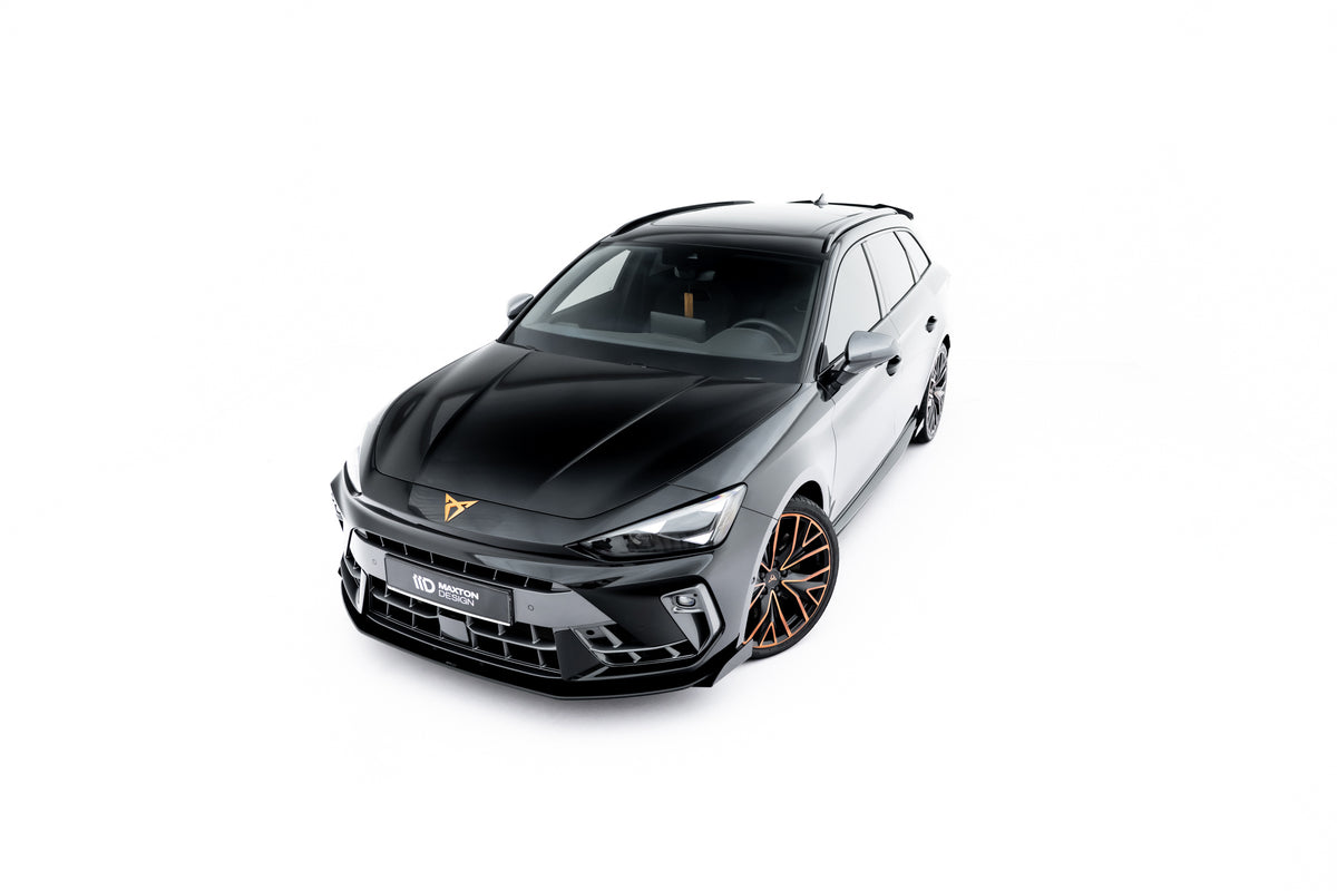 Street Pro Front Splitter + Flaps suitable for Cupra Leon ST Mk1 Facelift