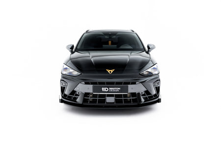 Street Pro Front Splitter + Flaps suitable for Cupra Leon ST Mk1 Facelift