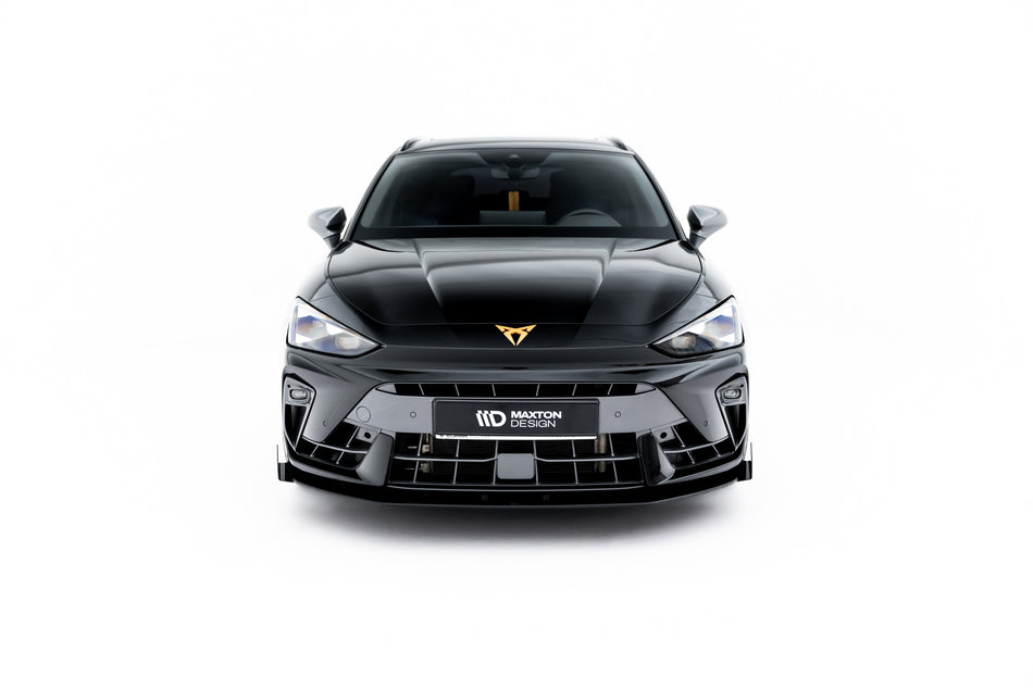 Street Pro Front Splitter + Flaps suitable for Cupra Leon ST Mk1 Facelift