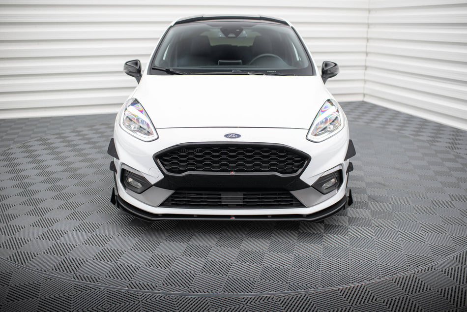Street Pro Front Splitter + Flaps suitable for Ford Fiesta Mk8 ST / ST-Line