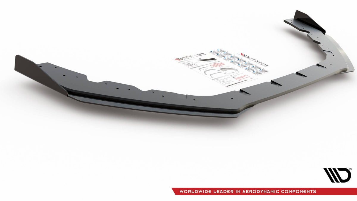 Street Pro Front Splitter + Flaps suitable for Ford Focus RS Mk3