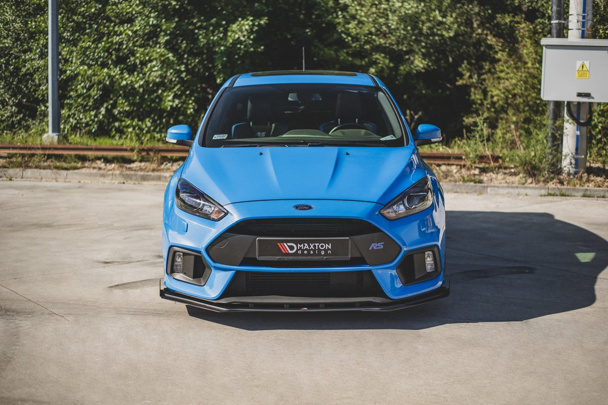 Street Pro Front Splitter + Flaps suitable for Ford Focus RS Mk3