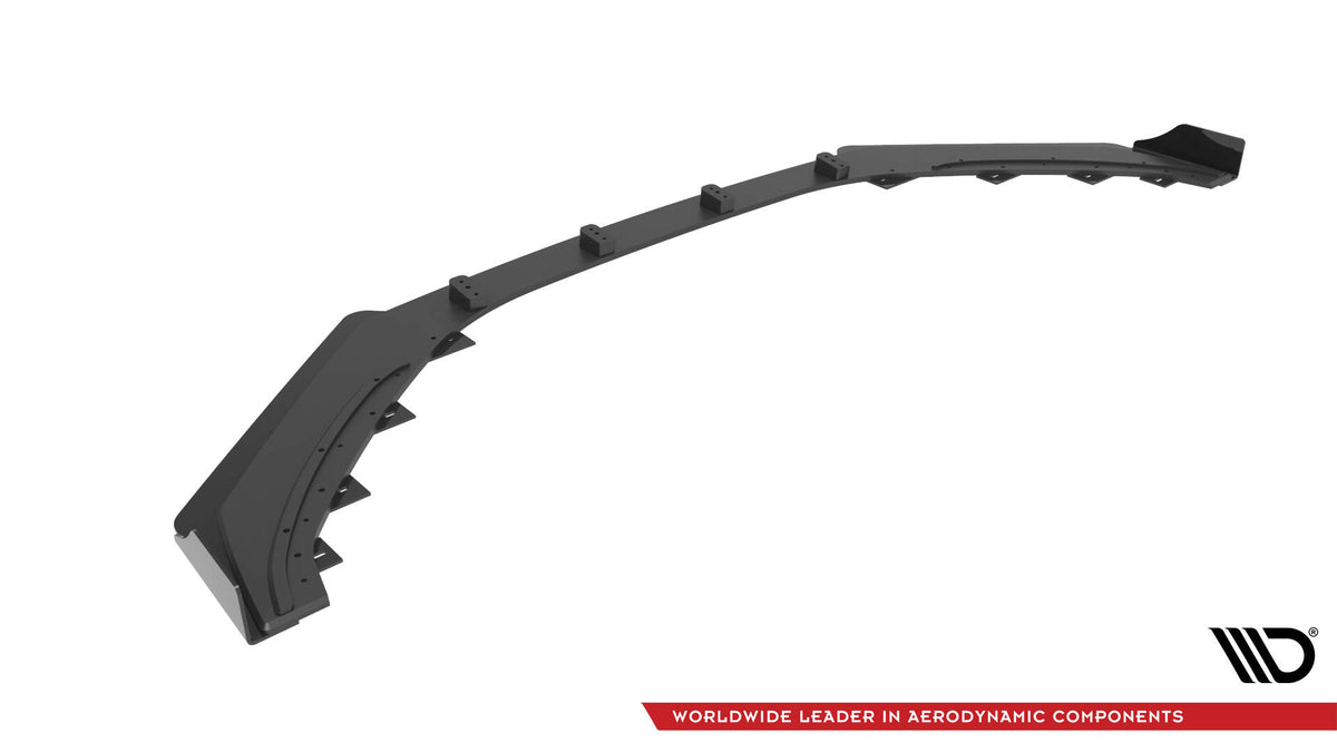 Street Pro Front Splitter + Flaps suitable for Hyundai Veloster N Mk2