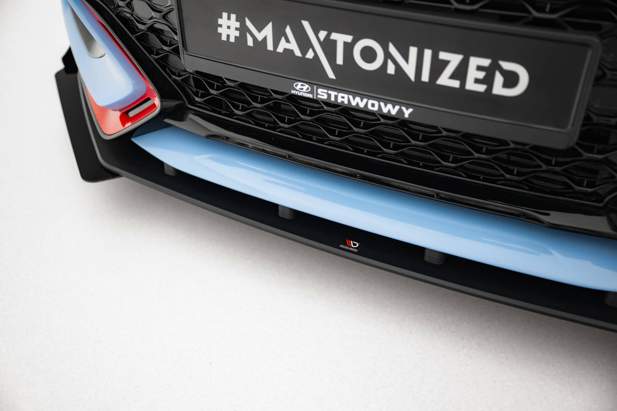 Street Pro Front Splitter + Flaps suitable for Hyundai Veloster N Mk2