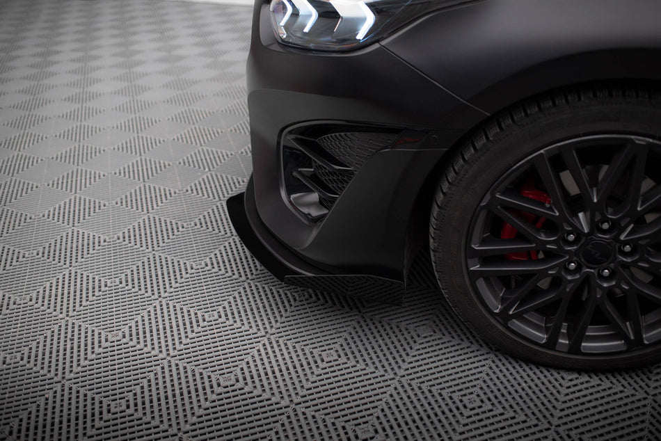 Street Pro Front Splitter + Flaps suitable for Kia Proceed GT Mk3 Facelift / Ceed GT / GT - Line Mk1 Facelift