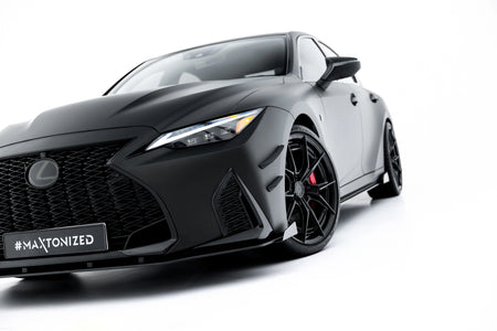 Street Pro Front Splitter + Flaps suitable for Lexus IS 500 Mk3 Facelift 2 (XE30)