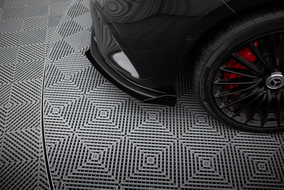 Street Pro Front Splitter + Flaps suitable for Mercedes-AMG A35 W177 Facelift