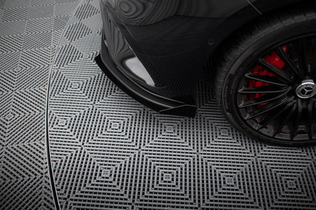 Street Pro Front Splitter + Flaps suitable for Mercedes-AMG A35 W177 Facelift