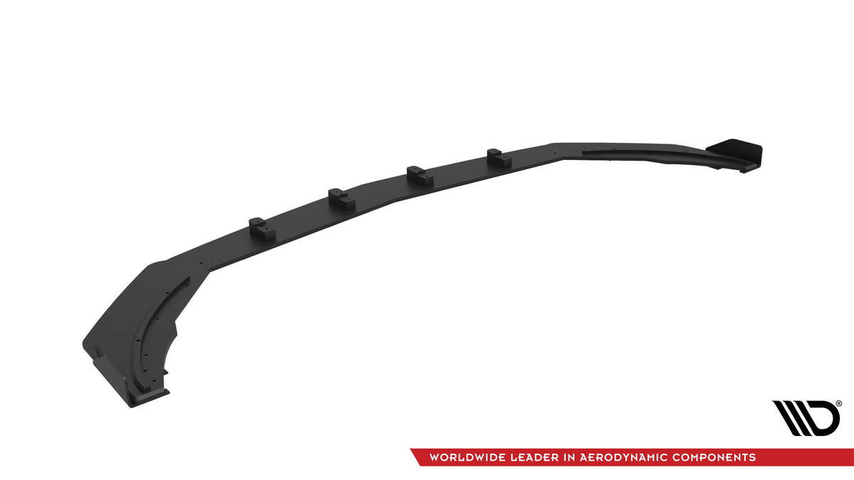 Street Pro Front Splitter + Flaps suitable for Mercedes-AMG A35 W177 Facelift