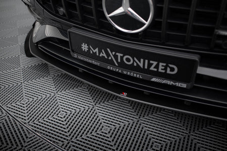 Street Pro Front Splitter + Flaps suitable for Mercedes-AMG A35 W177 Facelift