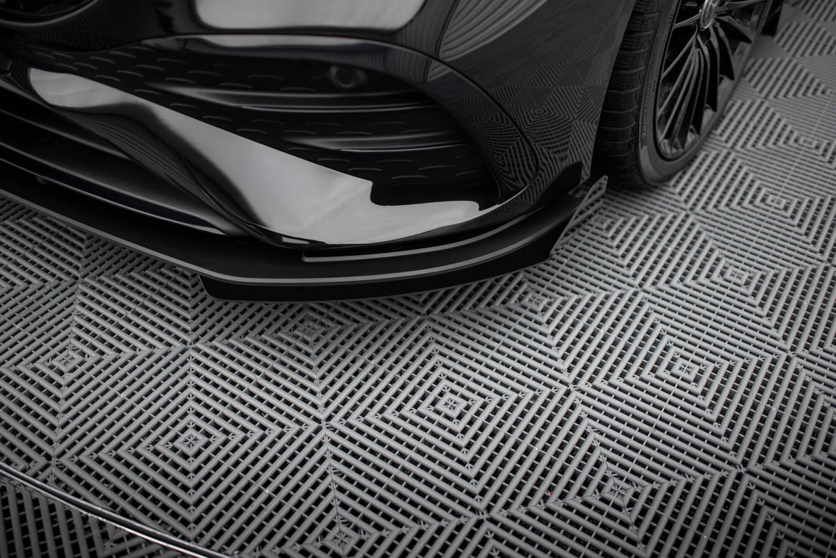 Street Pro Front Splitter + Flaps suitable for Mercedes-AMG A35 W177 Facelift