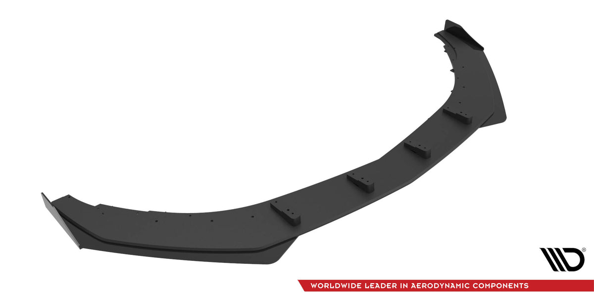 Street Pro Front Splitter + Flaps suitable for Mercedes-AMG CLA 45 Aero C117 Facelift