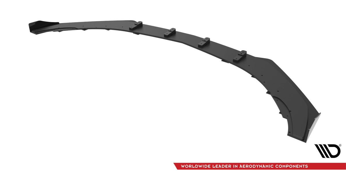 Street Pro Front Splitter + Flaps suitable for Mercedes-AMG CLA 45 Aero C117 Facelift