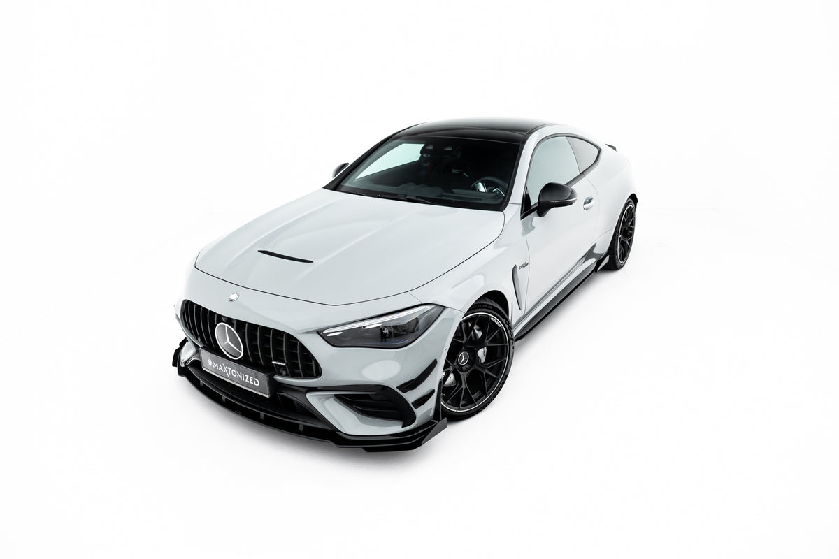 Street Pro Front Splitter + Flaps suitable for Mercedes-AMG CLE 53 Aero C236