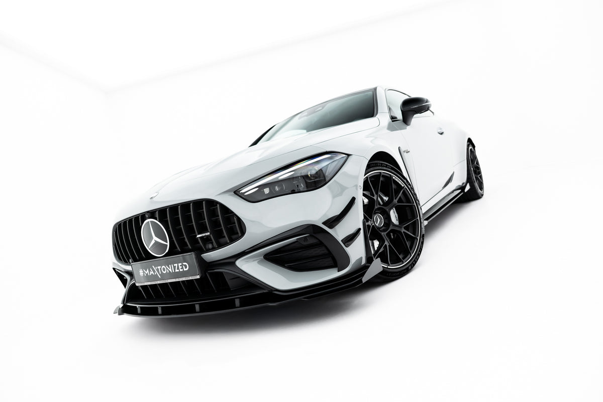Street Pro Front Splitter + Flaps suitable for Mercedes-AMG CLE 53 Aero C236