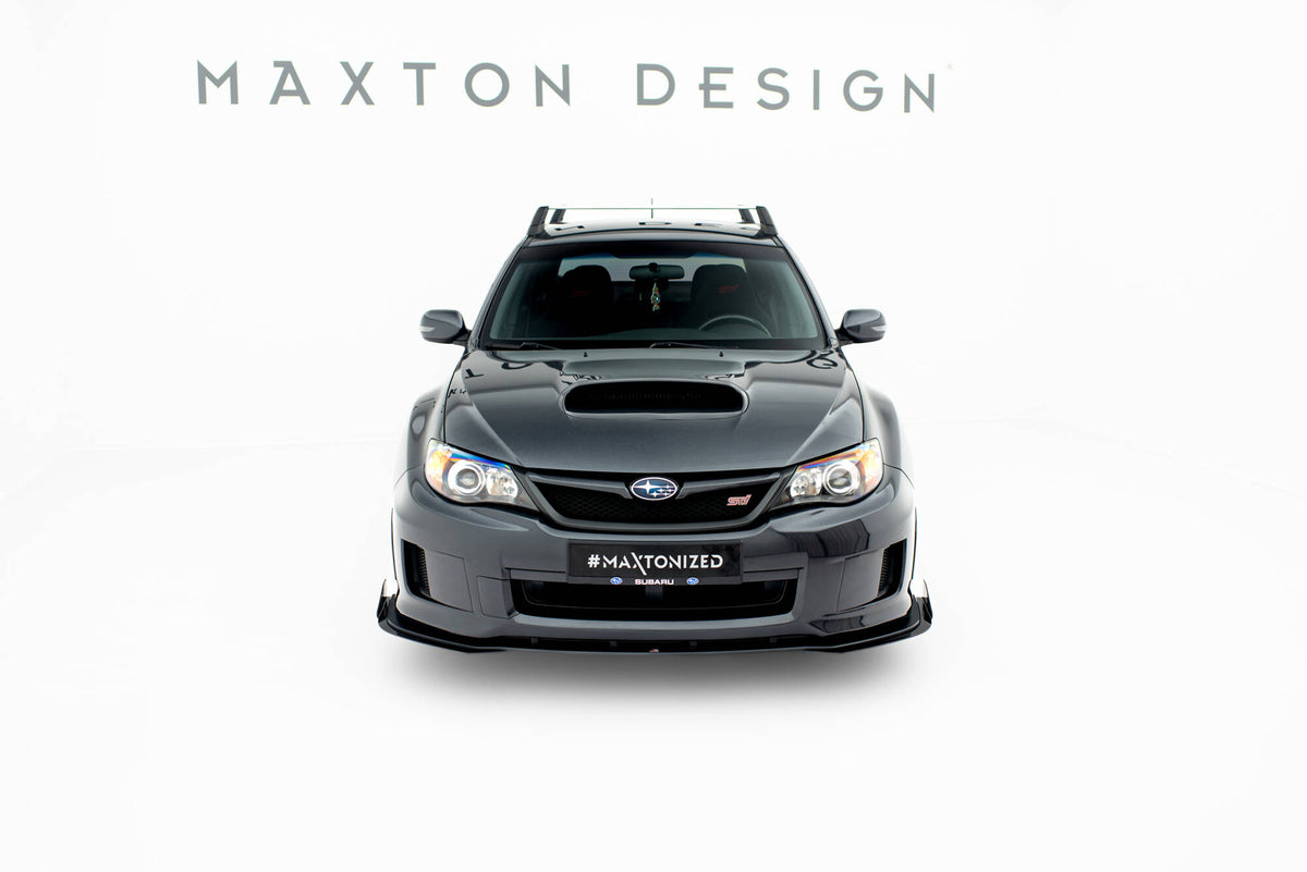 Street Pro Front Splitter + Flaps suitable for Subaru Impreza WRX STI Mk3 Facelift