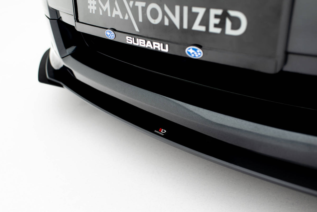Street Pro Front Splitter + Flaps suitable for Subaru Impreza WRX STI Mk3 Facelift