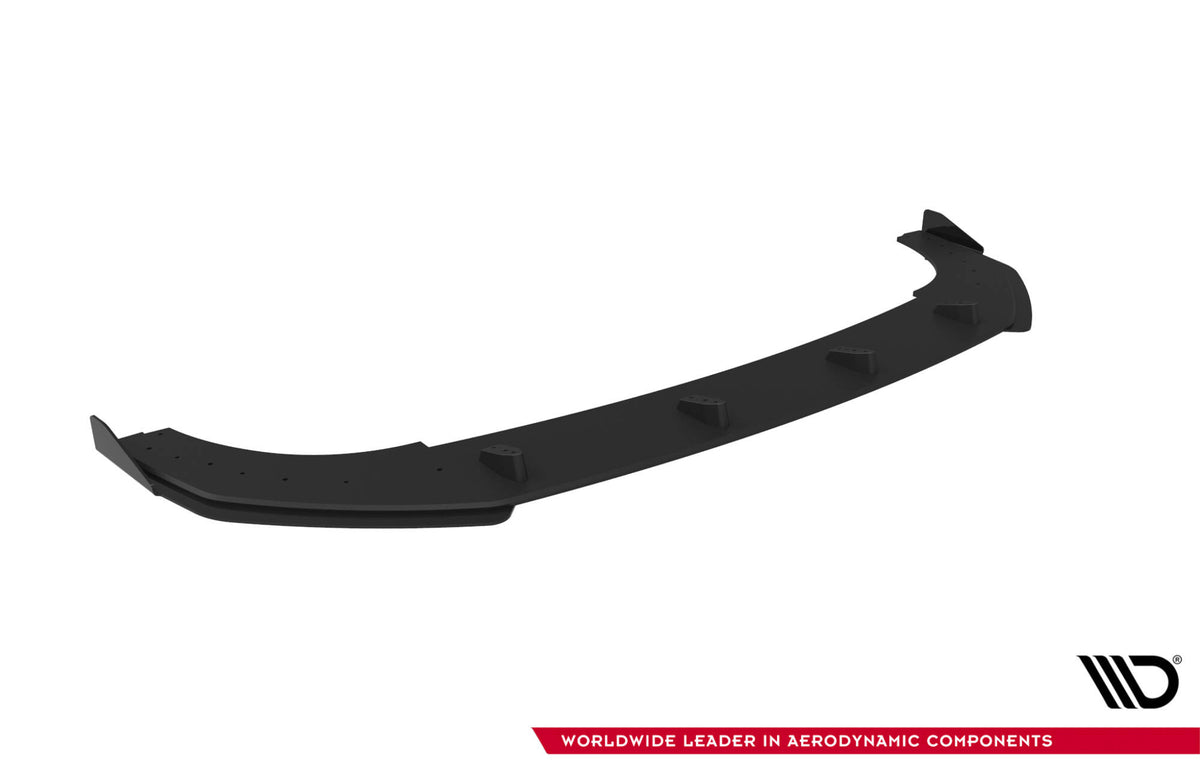 Street Pro Front Splitter + Flaps suitable for Volkswagen Golf GTI Clubsport Mk8 Facelift