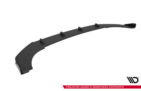 Street Pro Front Splitter + Flaps suitable for Volkswagen Golf GTI Clubsport Mk8 Facelift