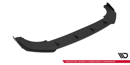 Street Pro Front Splitter + Flaps suitable for Volkswagen Golf GTI / GTE / R-Line Mk8 Facelift