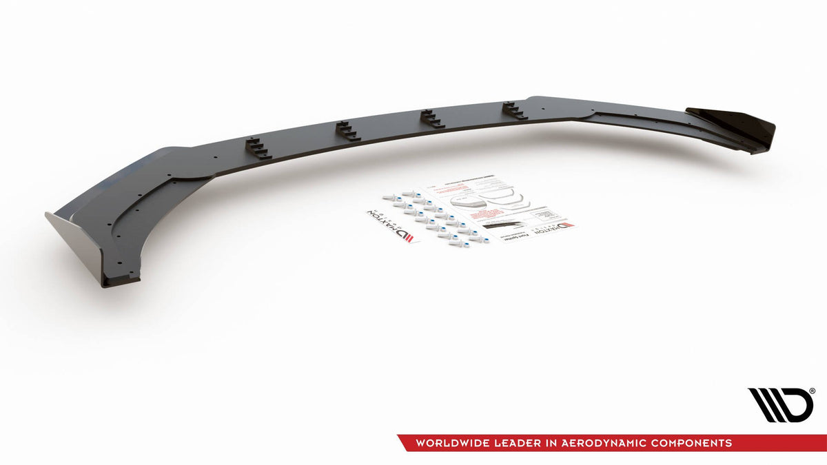 Street Pro Front Splitter + Flaps suitable for Volkswagen Polo GTI Mk6