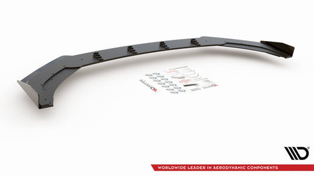 Street Pro Front Splitter + Flaps suitable for Volkswagen Polo GTI Mk6