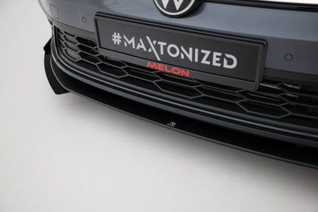 Street Pro Front Splitter + Flaps suitable for Volkswagen Polo GTI Mk6 Facelift