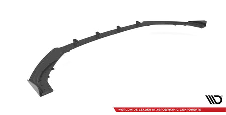 Street Pro Front Splitter V.1 + Flaps suitable for Audi S3 / A3 S-Line Sportback 8V Facelift