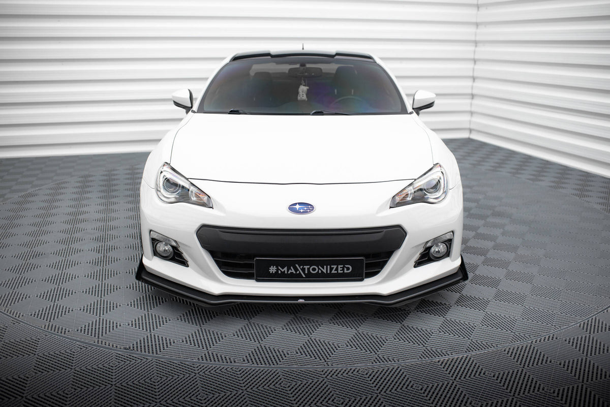 Street Pro Front Splitter V.1 + Flaps suitable for Subaru BRZ Mk1