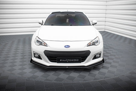 Street Pro Front Splitter V.1 + Flaps suitable for Subaru BRZ Mk1