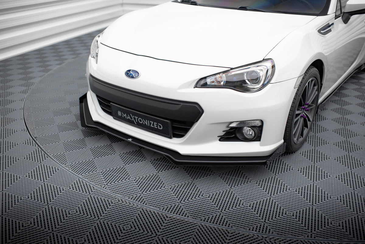 Street Pro Front Splitter V.1 + Flaps suitable for Subaru BRZ Mk1