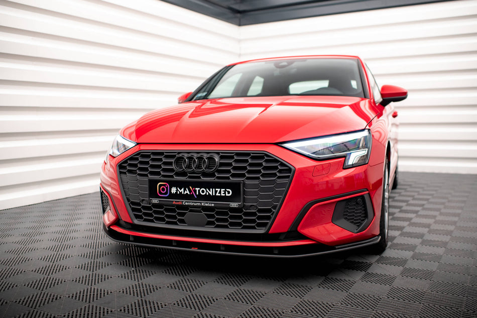 Street Pro Front Splitter suitable for Audi A3 8Y