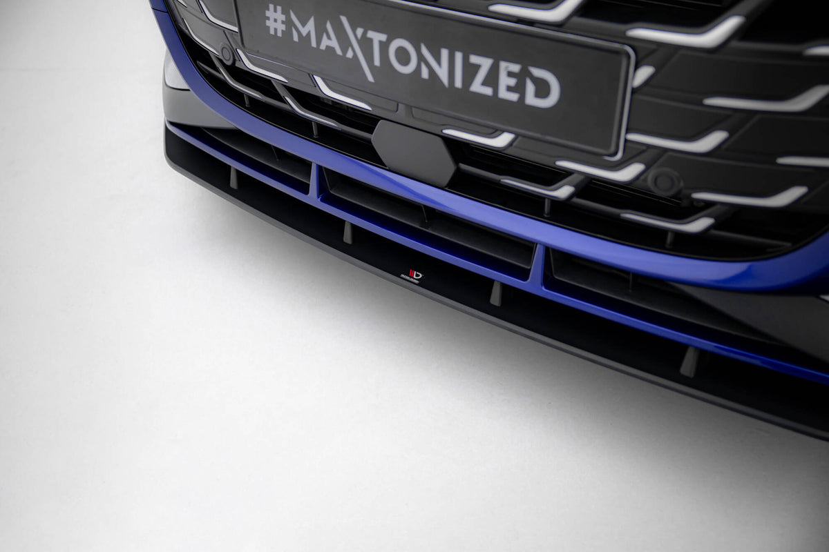 Street Pro Front Splitter suitable for Audi A3 S-Line Sedan / S3 Sedan 8Y Facelift