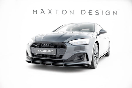 Street Pro Front Splitter suitable for Audi A5 F5 Facelift
