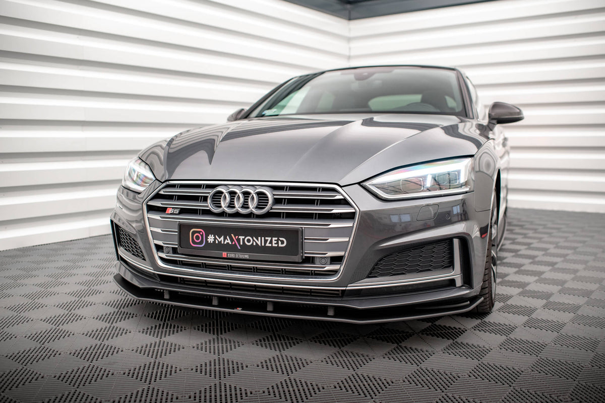 Street Pro Front Splitter suitable for Audi A5 S-Line / S5 Coupe / Sportback F5
