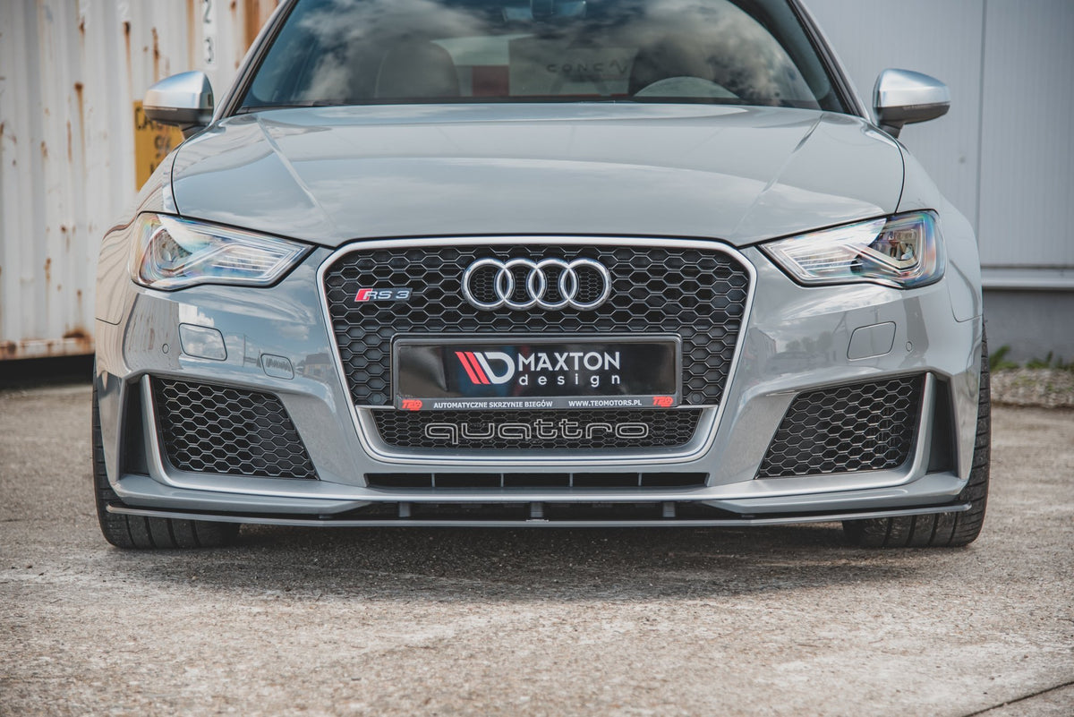 Street Pro Front Splitter suitable for Audi RS3 8V Sportback