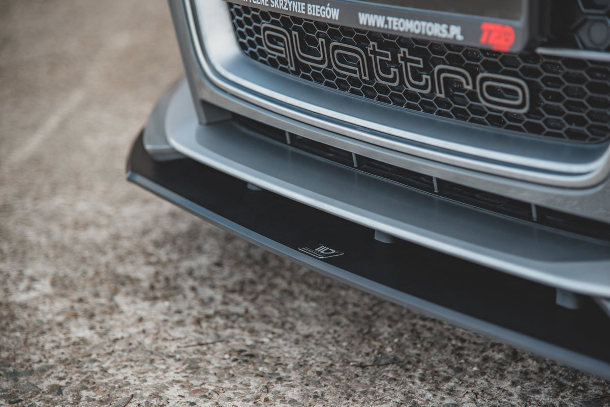 Street Pro Front Splitter suitable for Audi RS3 8V Sportback