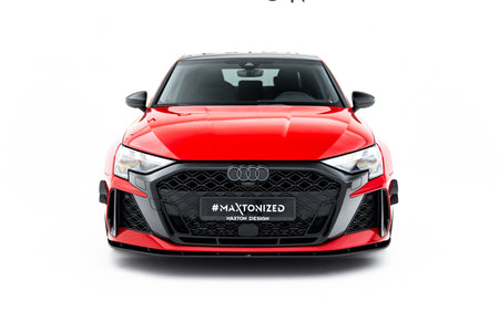 Street Pro Front Splitter suitable for Audi RS3 Sedan 8Y Facelift